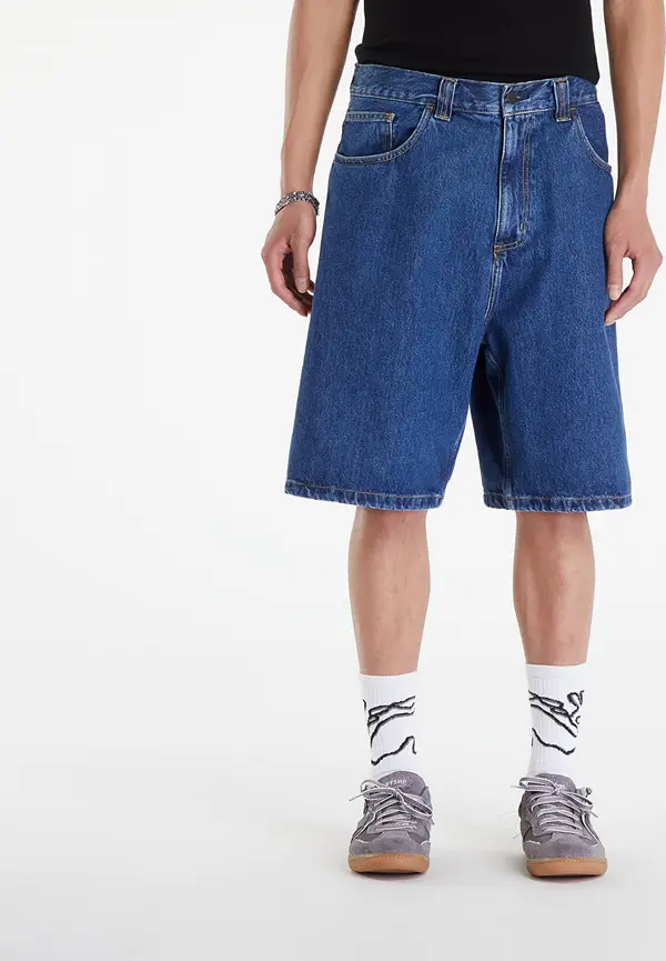 Carhartt WIP Kratke hlače Carhartt WIP Brandon Short Blue Stone Washed L