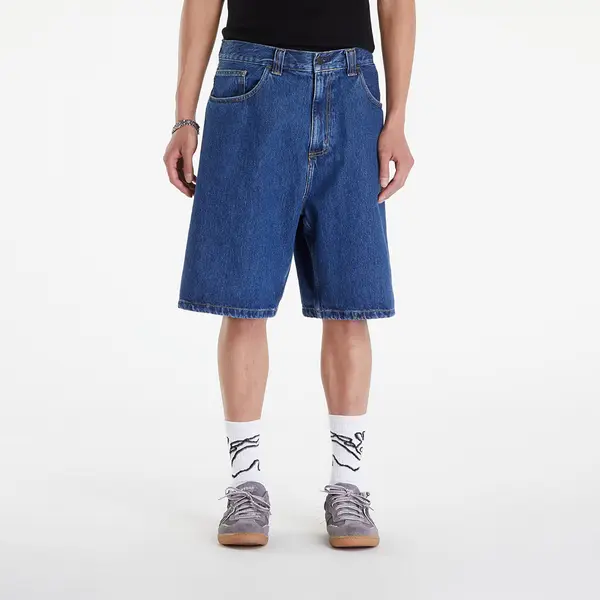 Carhartt WIP Kratke hlače Carhartt WIP Brandon Short Blue Stone Washed XS