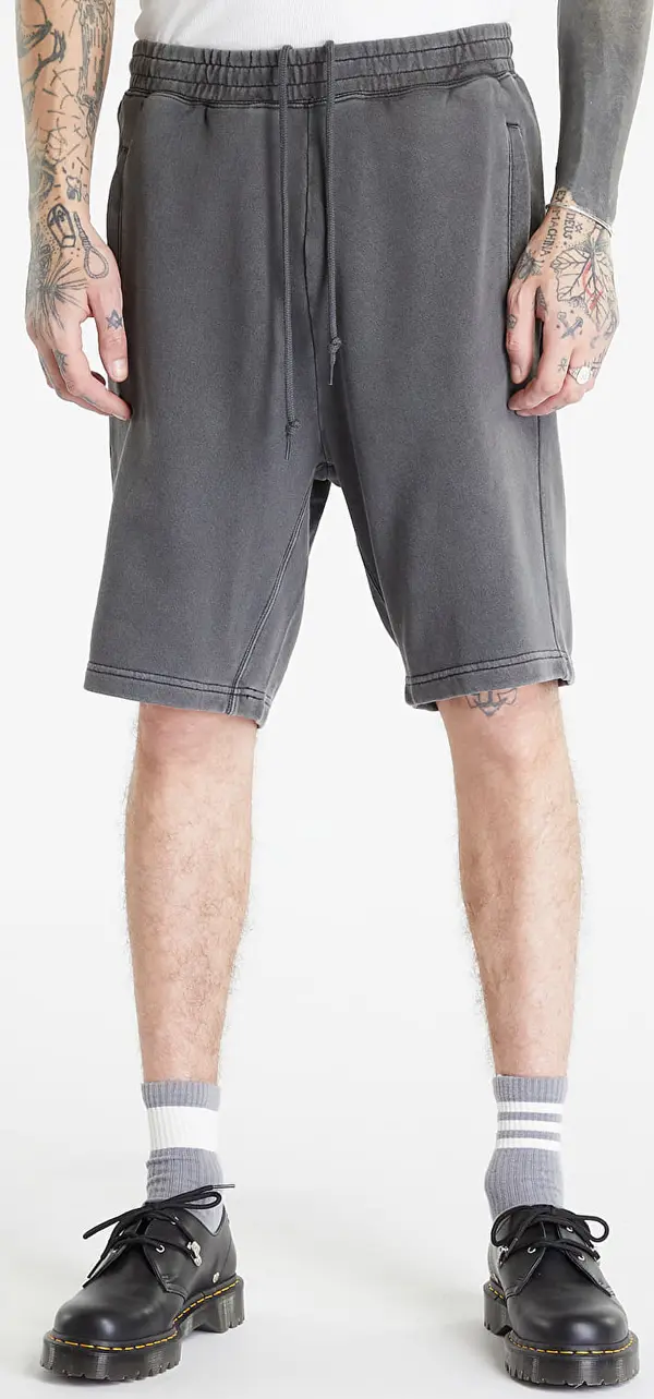 Carhartt WIP Kratke hlače Carhartt WIP Nelson Sweat Short Black Garment Dyed M