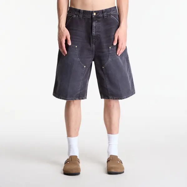 Carhartt WIP Kratke hlače Carhartt WIP OG Double Knee Short Black Destroy Wash XS