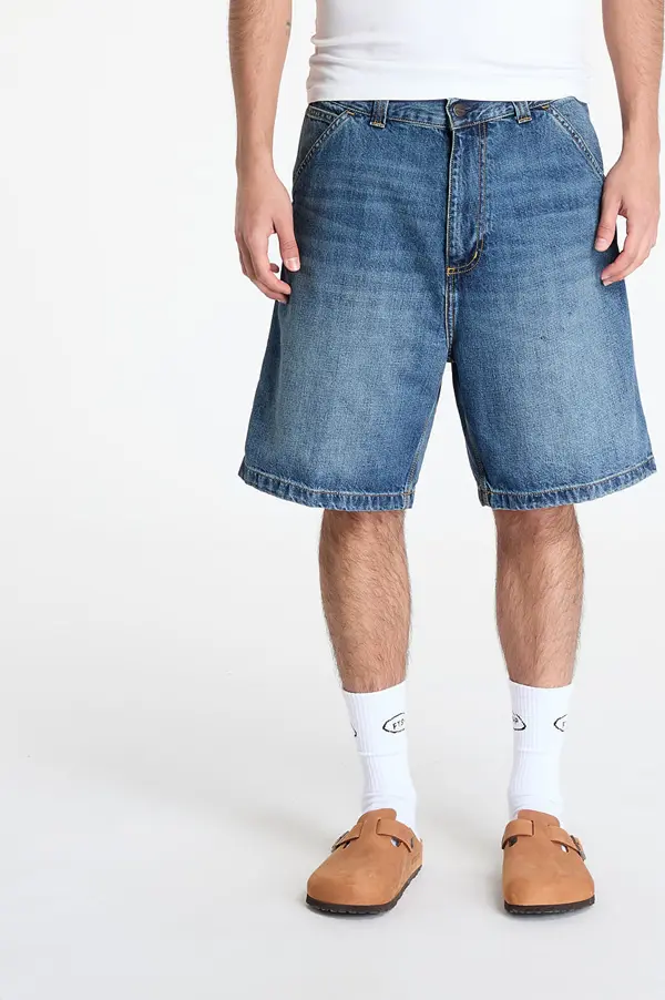 Carhartt WIP Kratke hlače Carhartt WIP OG Single Knee Short Blue Dark Used Wash M