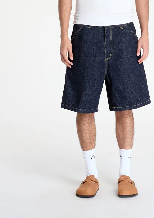 Carhartt WIP Kratke hlače Carhartt WIP OG Single Knee Short Blue Rinsed XS