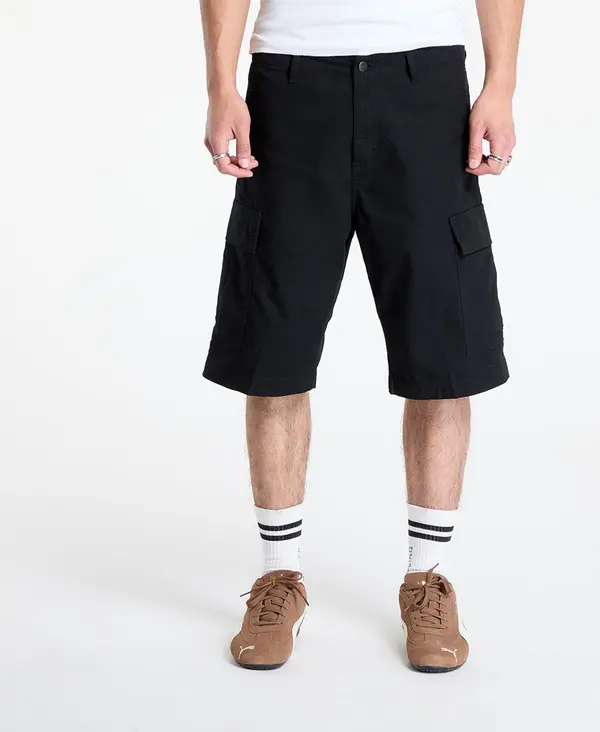 Carhartt WIP Kratke hlače Carhartt WIP Regular Cargo Short Black Rinsed 36