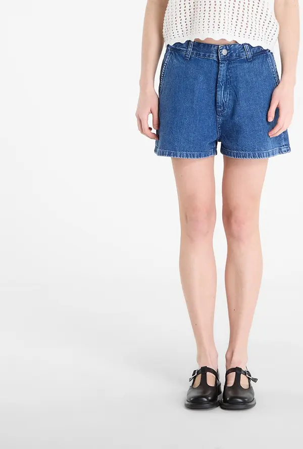 Carhartt WIP Kratke hlače Carhartt WIP W' Lova Short Blue Stone Washed S