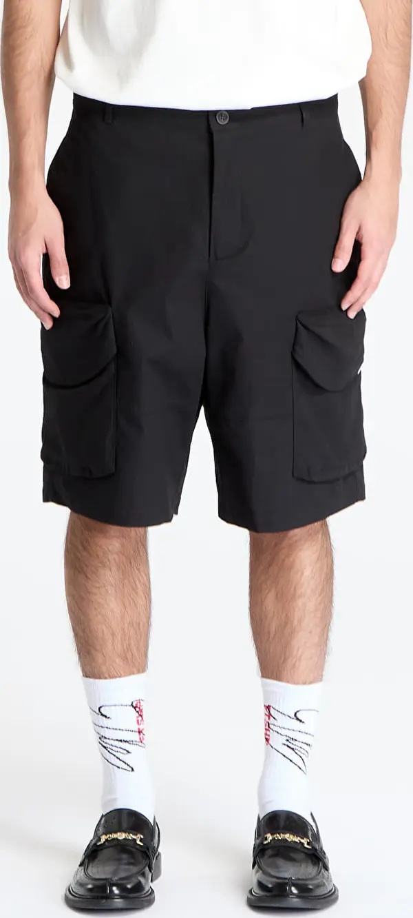 Daily Paper Kratke hlače Daily Paper Cotton Cargo Shorts Oyster Black XL