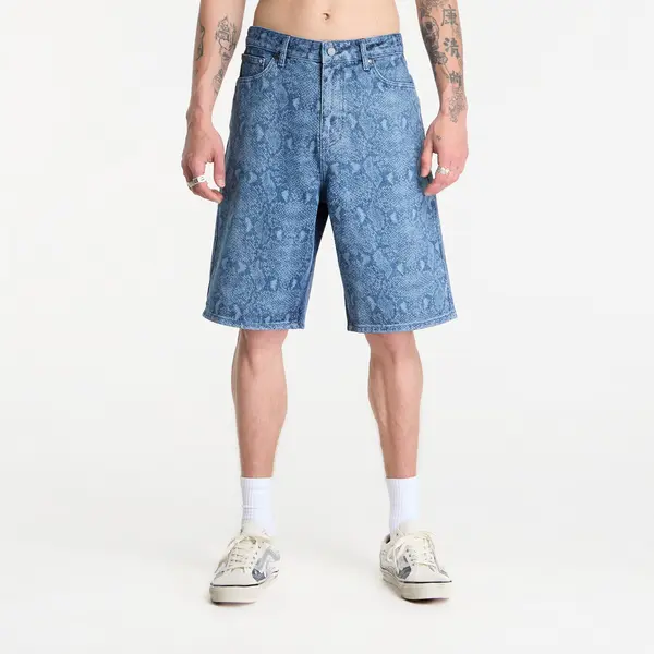 Daily Paper Kratke hlače Daily Paper Snake Laser Denim Shorts Blue XL