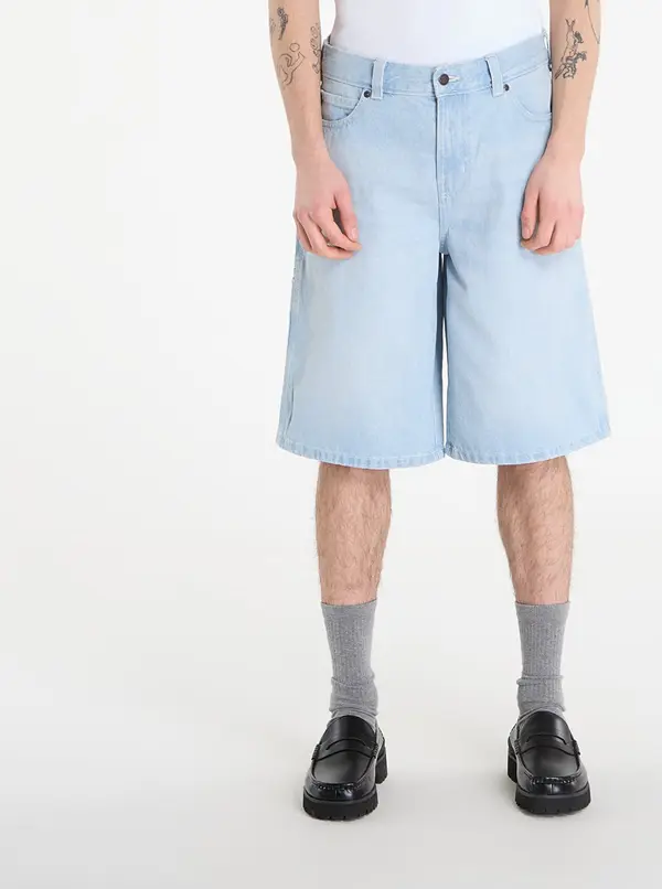 Dickies Kratke hlače Dickies 958 13-Inch Loose Short Jeans Fog Blue W33