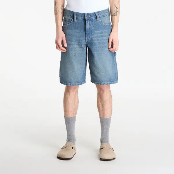 Dickies Kratke hlače Dickies 993 11-Inch Carpenter Shorts Khaki Tinted Blue W31