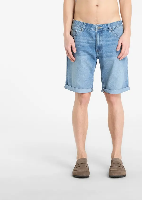 Horsefeathers Kratke hlače Horsefeathers Calver Shorts Light Blue 30