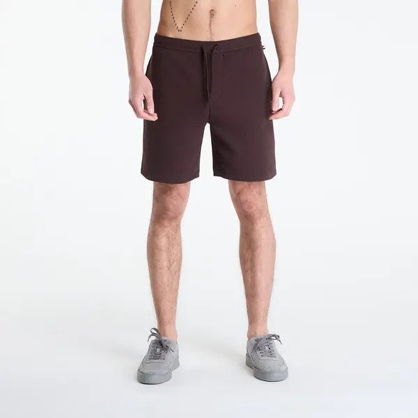 Hugo Boss Kratke hlače Hugo Boss Pyjama Shorts With Embroidered Logo Dark Brown L