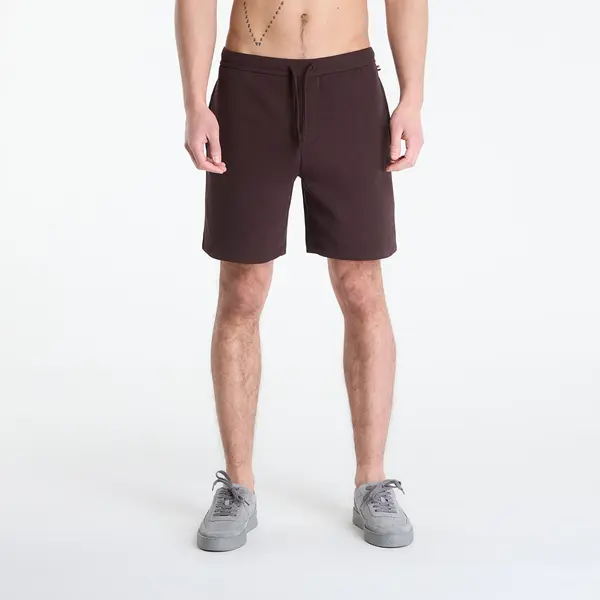 Hugo Boss Kratke hlače Hugo Boss Pyjama Shorts With Embroidered Logo Dark Brown S