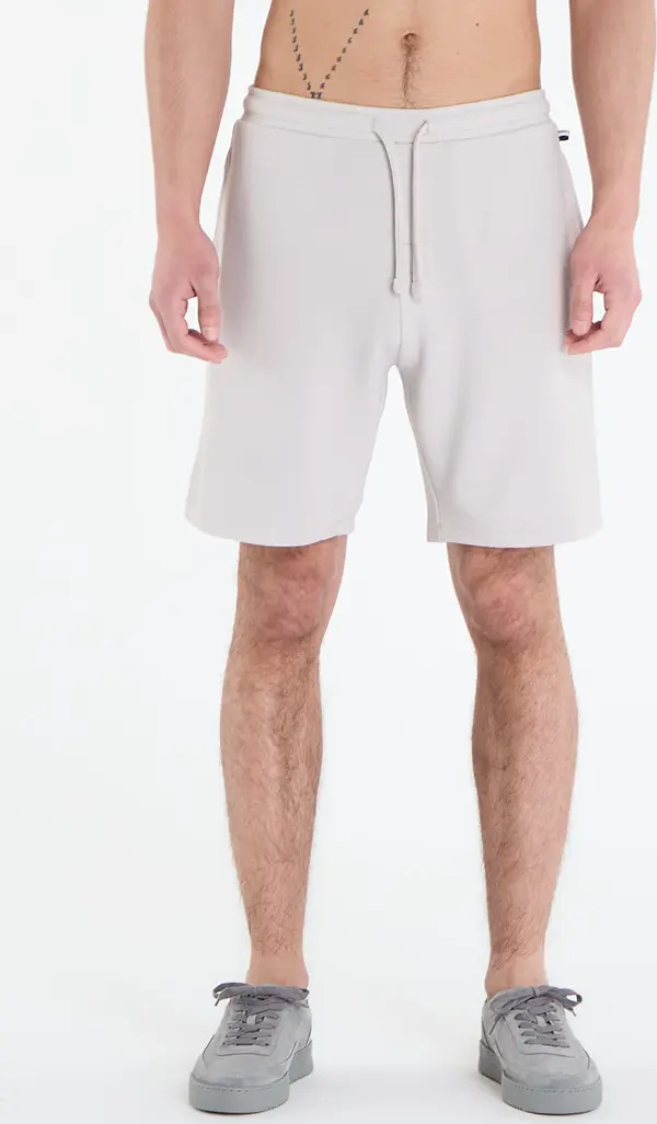 Hugo Boss Kratke hlače Hugo Boss Rib Shorts Light Grey M