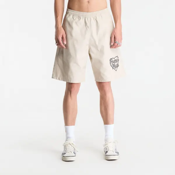 HUMAN MADE Kratke hlače HUMAN MADE Beach Shorts Beige M