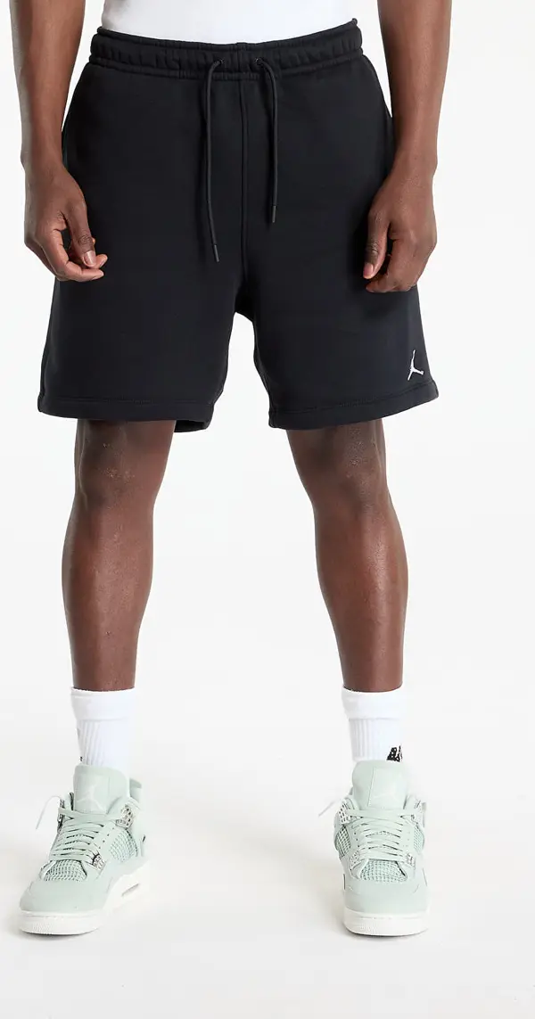 Jordan Kratke hlače Jordan Brooklyn Fleece Men's Shorts Black/ White S