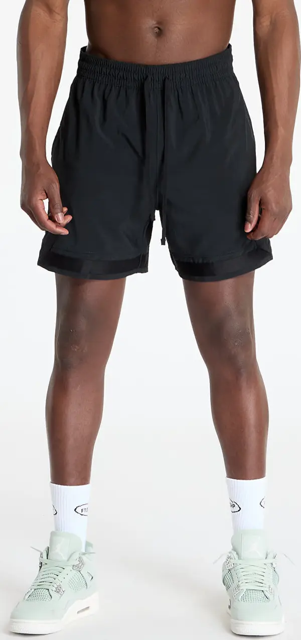 Jordan Kratke hlače Jordan Sport Men's Dri-FIT Woven Diamond Shorts Black/ Black/ Black S