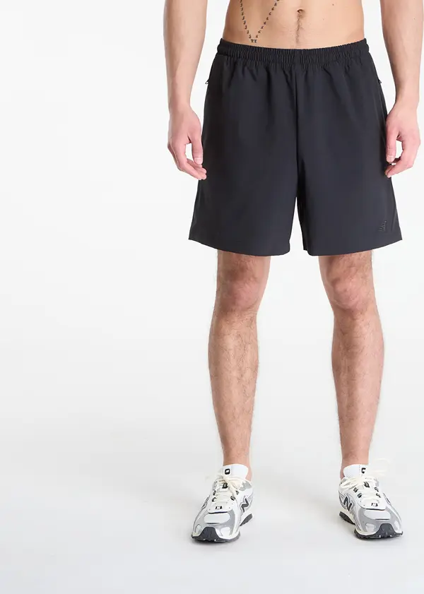 New Balance Kratke hlače New Balance Athletics Stretch Woven Short 7" Black M
