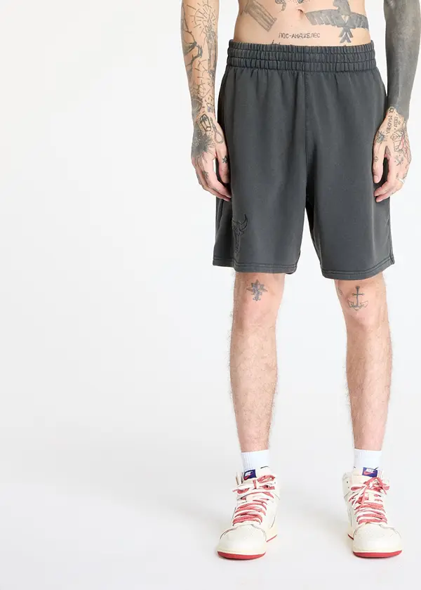 New Era Kratke hlače New Era Chicago Bulls Washed Short White Heather Gray S