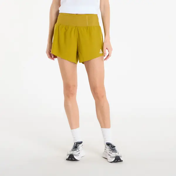 Nike Kratke hlače Nike ACG Women's Dri-FIT Mid-Rise Brief-Lined Trail Running Shorts Peat Moss/ Ironstone/ Summit White M