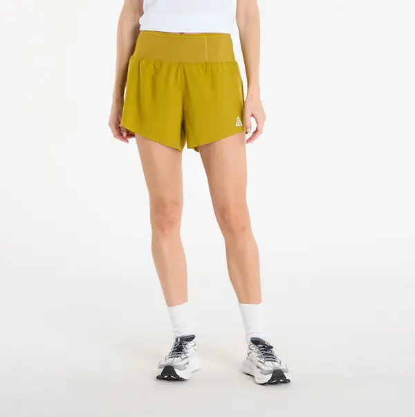 Nike Kratke hlače Nike ACG Women's Dri-FIT Mid-Rise Brief-Lined Trail Running Shorts Peat Moss/ Ironstone/ Summit White S