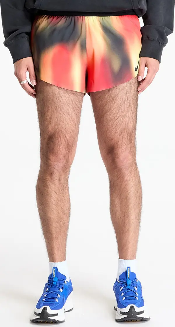 Nike Kratke hlače Nike AeroSwift Elite Entry Men's Dri-FIT ADV Running Shorts Lt Lemon Twist/ Lt Crimson/ Black/ Black S