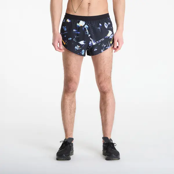 Nike Kratke hlače Nike AeroSwift Glam Men's Dri-FIT ADV 2" Brief-Lined Running Shorts Black/ Laser Orange M