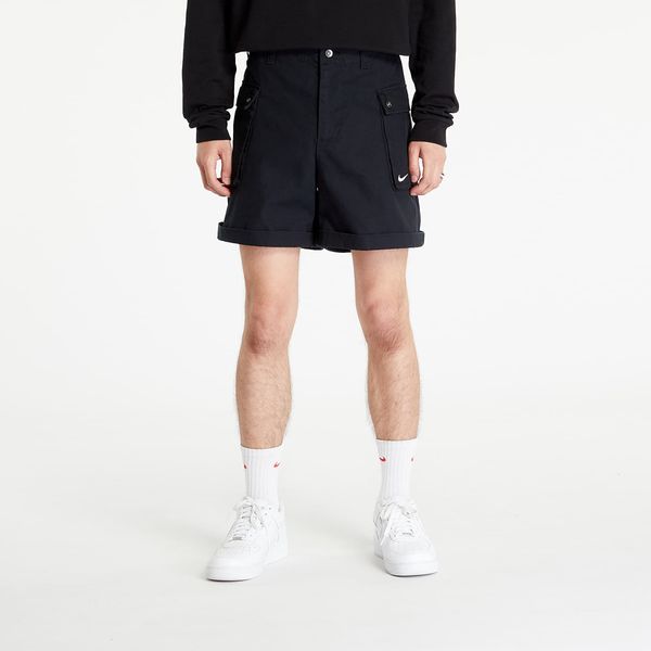 Nike Kratke hlače Nike Life Men's Woven Cargo Shorts Black/ White 36