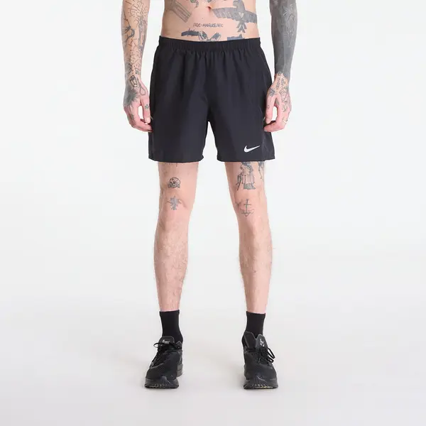 Nike Kratke hlače Nike Miler Men's Dri-FIT 2-in-1 5" Running Shorts Black/ Black/ Reflective Silv S