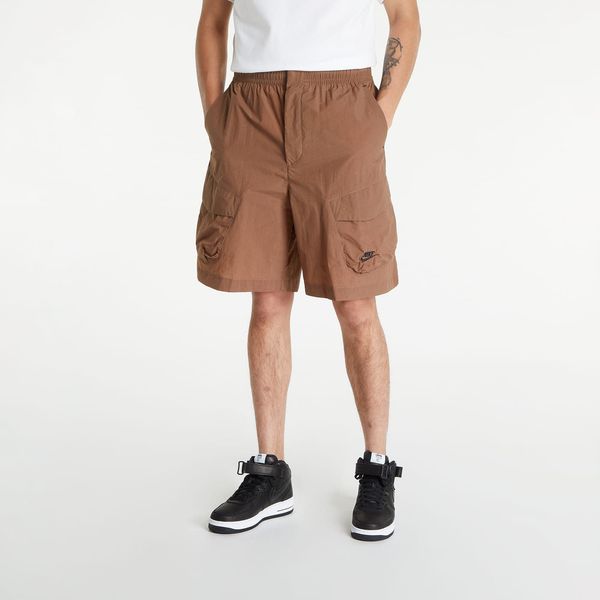 Nike Kratke hlače Nike NSW Te Woven Unlined Utility Shorts Archaeo Brown/ Black/ Black M