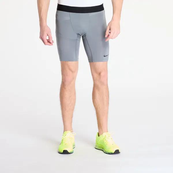 Nike Kratke hlače Nike Pro Men's Dri-FIT Fitness Long Shorts Smoke Grey/ Black S