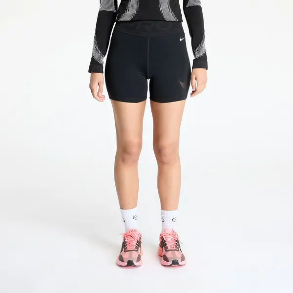 Nike Kratke hlače Nike Pro Sculpt Women's High-Waisted 5" Biker Shorts Black/ White XXL