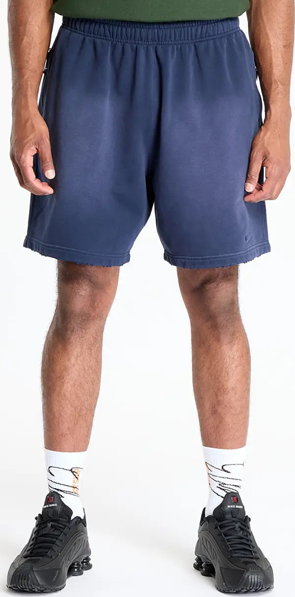 Nike Kratke hlače Nike Solo Swoosh Men's French Terry Shorts Obsidian/ Obsidian XL