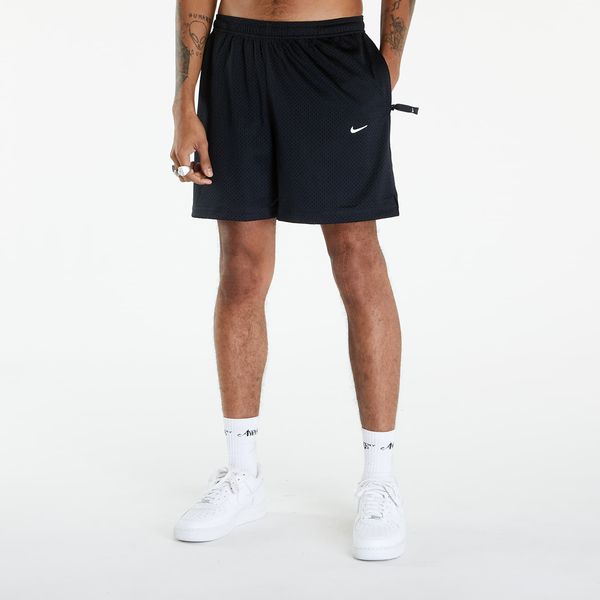 Nike Kratke hlače Nike Solo Swoosh Men's Mesh Shorts Black/ White L