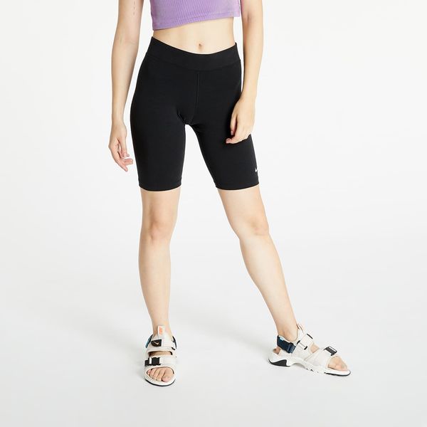 Nike Kratke hlače Nike Sportswear Women's Bike Shorts Black/ White XS-T