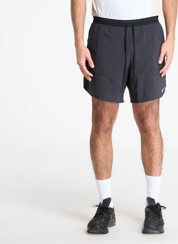 Nike Kratke hlače Nike Stride Men's Dri-FIT 7" 2-in-1 Running Shorts Black/ Black/ Black/ Reflective Silv XL