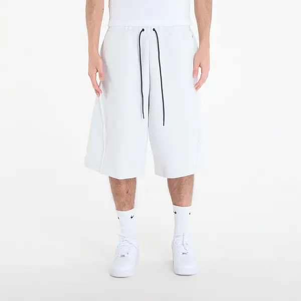 Nike Kratke hlače Nike Tech Men's Fleece Oversized Fit Shorts Off White/ Black XXL