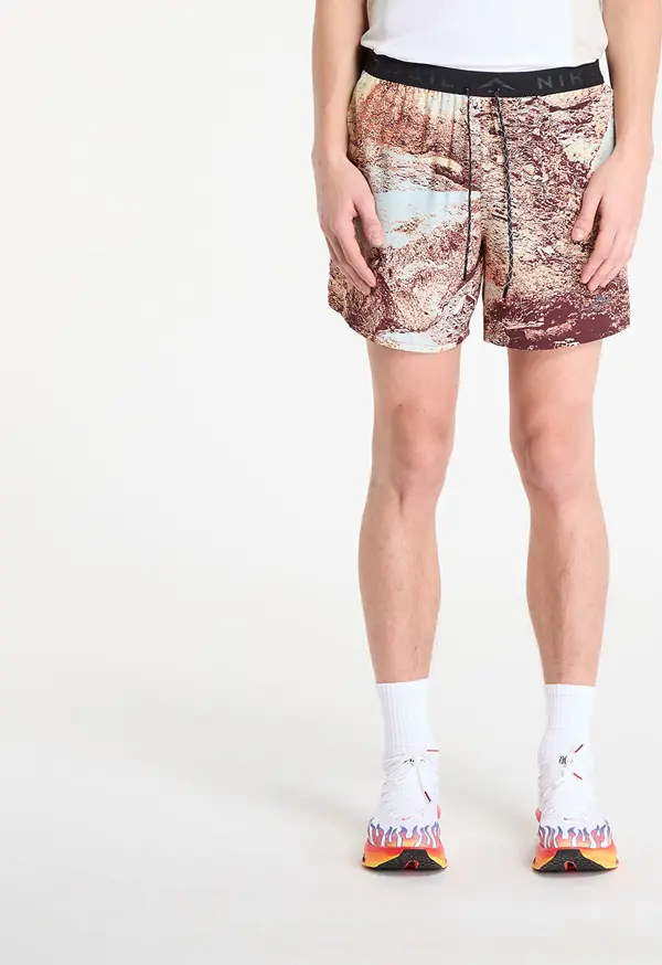 Nike Kratke hlače Nike Trail Men's Dri-FIT 6" Brief-Lined Running Shorts Sail/ Black/ Black M