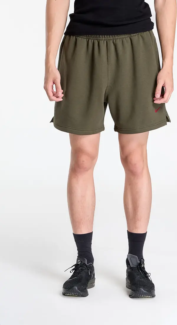 Nike Kratke hlače Nike x NOCTA Cardinal Fleece Shorts Cargo Khaki/ Team Red XL