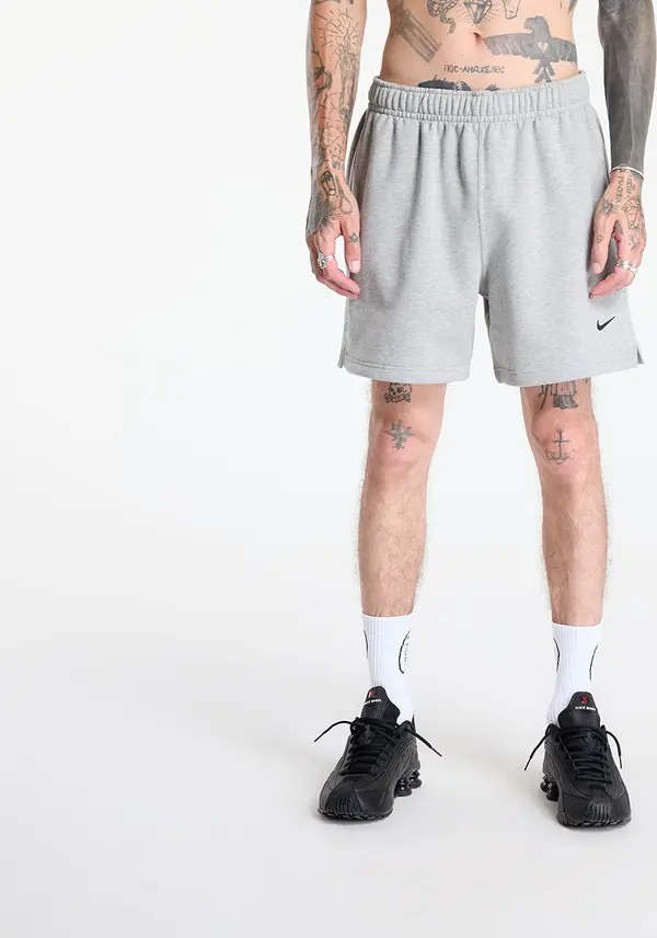 Nike Kratke hlače Nike x NOCTA Cardinal Fleece Shorts Dk Grey Heather/ Matte Silver/ Black XXL