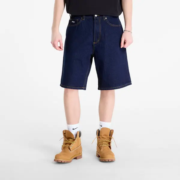 OBEY Clothing Kratke hlače OBEY Bigwig Baggy Denim Short Rinse Indigo W33