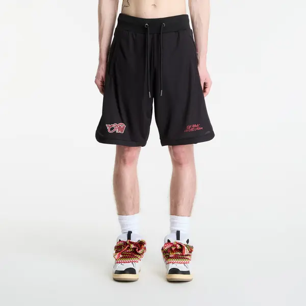 Off-White Kratke hlače Off-White x AC Milan Tech Shorts Black/ Red XL