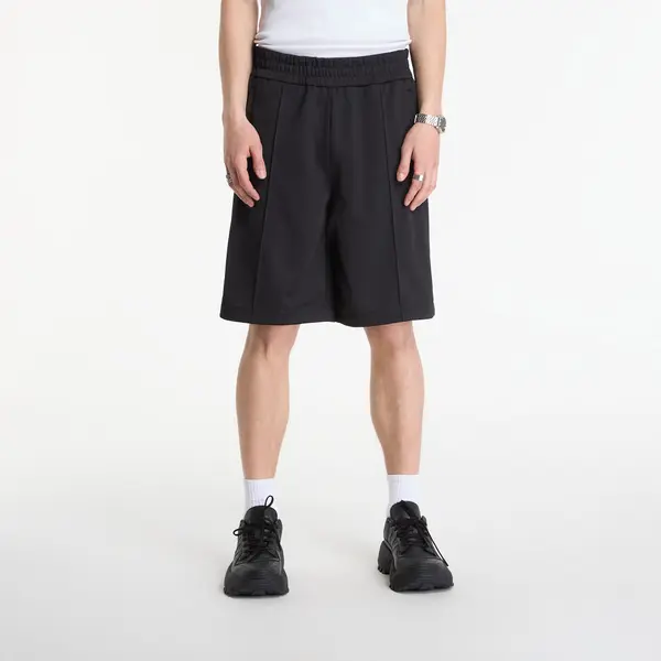 Palm Angels Kratke hlače Palm Angels Back Curved Logo Track Shorts Black/ Off White S