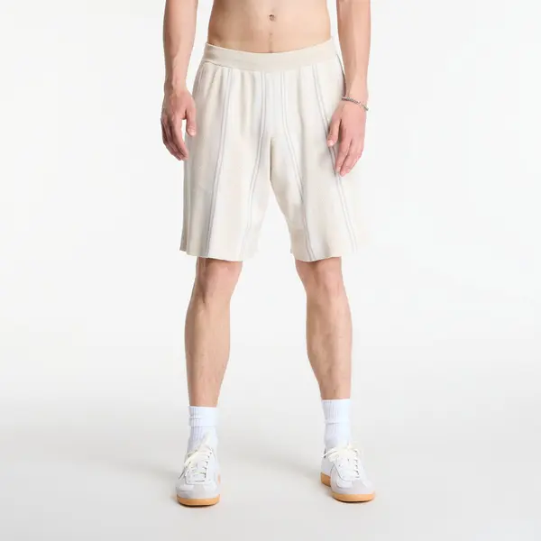 Patta Kratke hlače Patta Knitted Football Shorts Oatmeal XL
