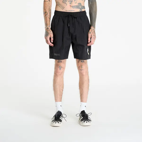PLEASURES Kratke hlače PLEASURES Daft Club Crush Hiking Shorts Black XXL