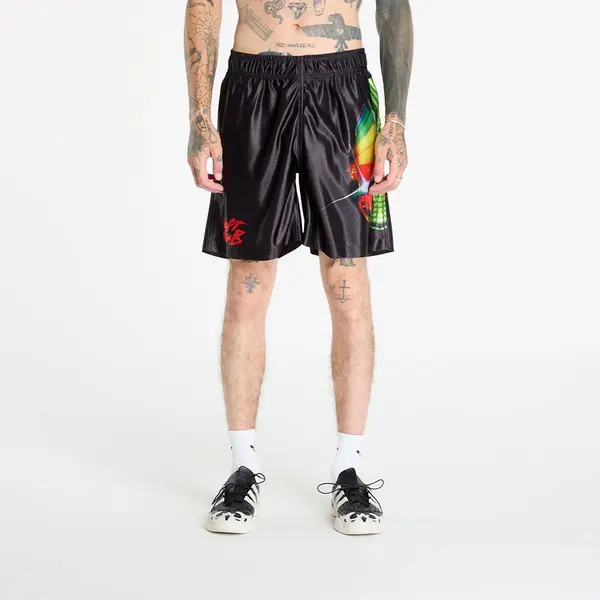 PLEASURES Kratke hlače PLEASURES Daft Club Sport Shorts Black S