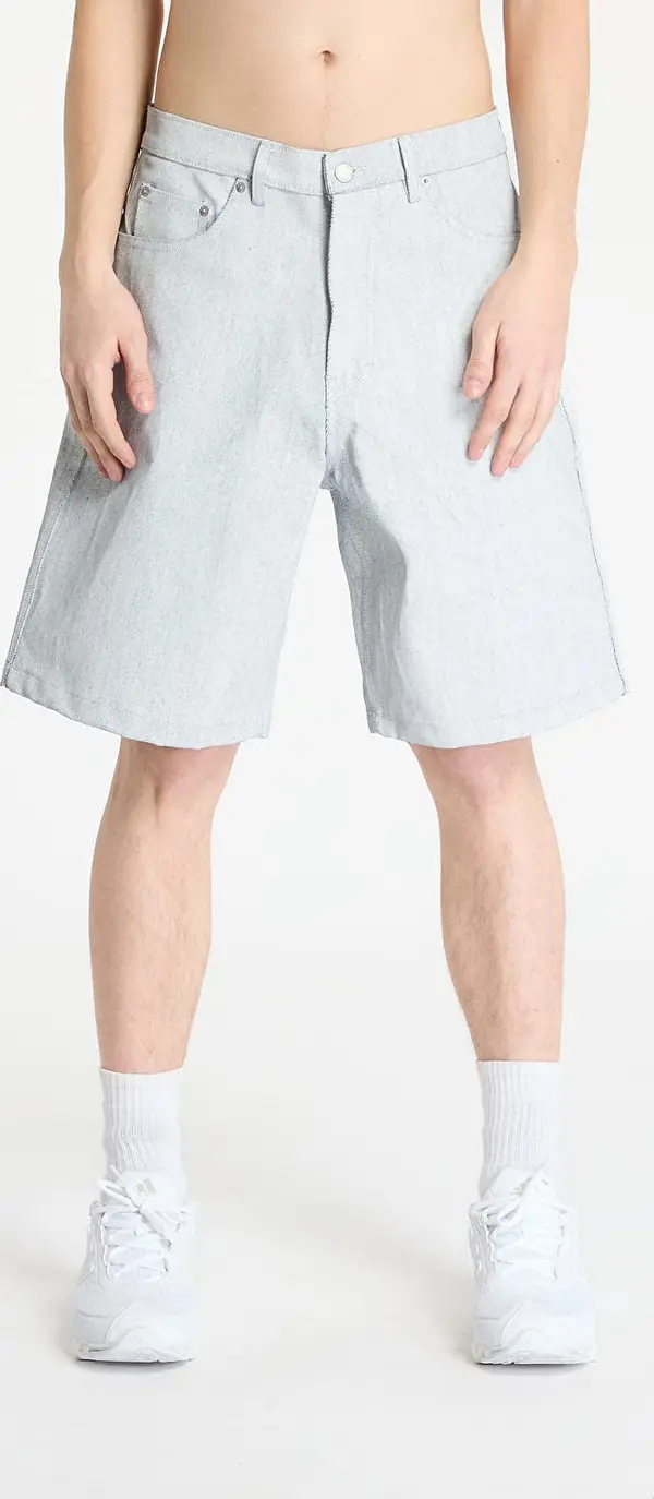PLEASURES Kratke hlače PLEASURES Whiteout Baggy Jorts Off White 30