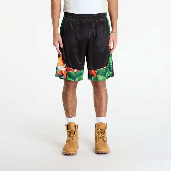PLEASURES Kratke hlače PLEASURES x Boiler Room Aqua shorts Black S