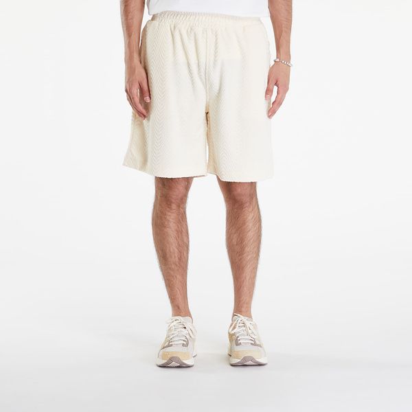 PLEASURES Kratke hlače PLEASURES Zen Terry Shorts Off White L