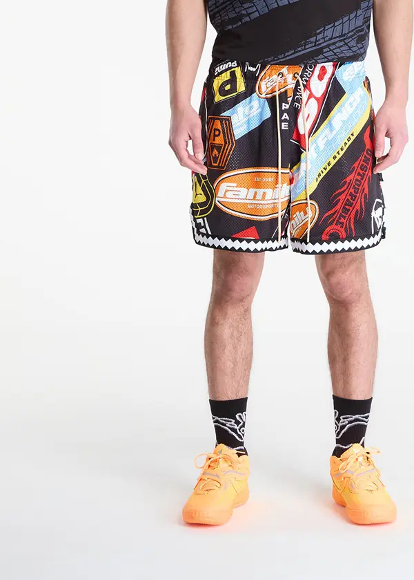 Puma Kratke hlače Puma x Fast & Furious Short Puma Black/ Aop L