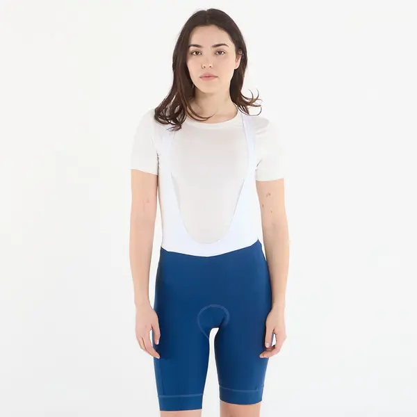 Rapha Kratke hlače Rapha Women's Core Bib Shorts Jewelled Blue/ White S