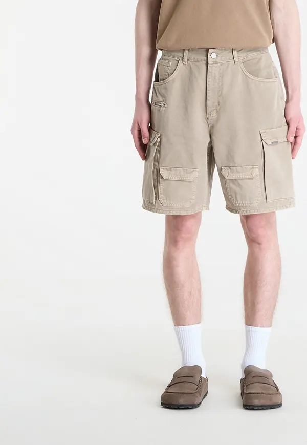 REPRESENT Kratke hlače REPRESENT Loaded Cargo Short Beige XL
